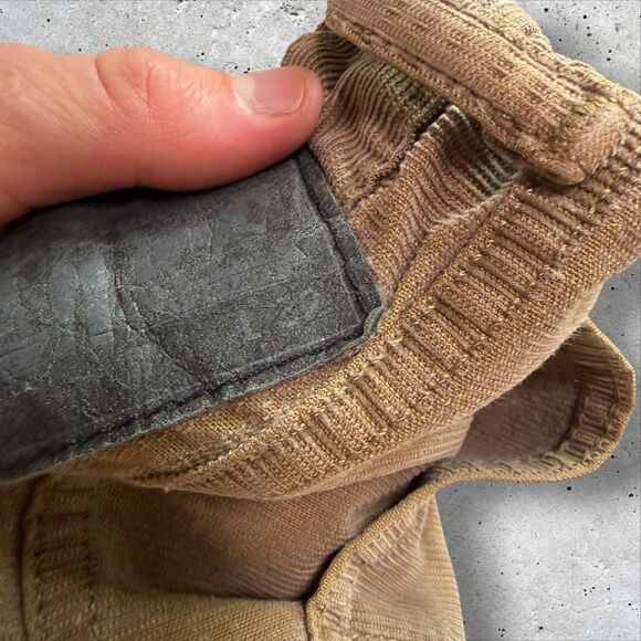 Levi’s 514 Corduroy Pants Brown Size 32x32 Flawed Distressed Straight - Picture 12 of 13